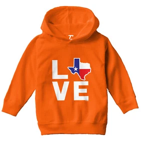 Love Texas - Texan Pride Lone Star State United States Toddler/Youth Hoodie - Picture 1 of 12