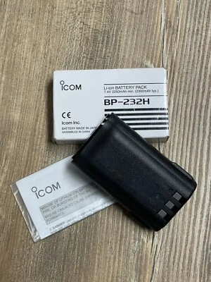 ICOM PACCO BATTERIA BP232H nuova - Immagine 1 di 4