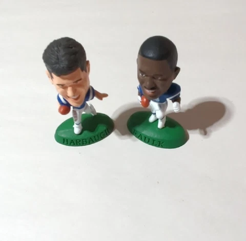 1996 CORINTHIAN HEADLINERS JIM HARBAUGH + MARSHALL FAULK NFL INDIANAPOLIS COLTS Cover