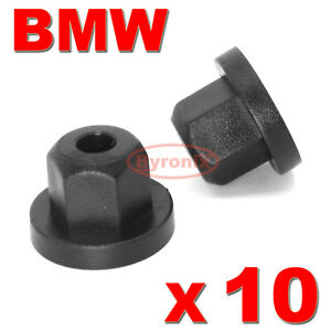 BMW PLASTIC NUTS M6 NYLON NUT UNTHREADED CABLE HOLDER MOUNTING BOOT