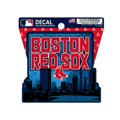 Boston Red Sox 3.50 inch MLB Clean Cut Decal Sticker *Free Shipping - Image 1 of 2