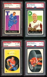 1962-63 Parkhurst Near Complete Set 7 - NM 6942983 (23 / 54 cards) - Zdjęcie 1 z 3