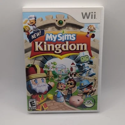 My Sims Kingdom (Nintendo Wii, 2008) - Complete CIB w/ Manual, TESTED & WORKING - Image 1 of 4
