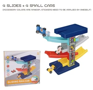 Children'S Gliding Track Car Mini Car Inertia Girl Baby 3-Year-Old Boy Toy - Picture 1 of 6