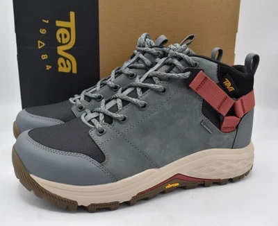 Botas de senderismo Teva para mujer talla 9 Grandview GTX GoreTex de cuero azul impermeables medias Foto 1 de 4