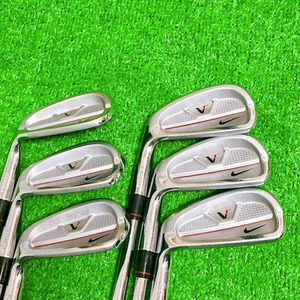 Nike VICTORY RED CB FORGED Iron Set 6pcs 5-PW N.S.PRO 950GH Flex S Left-Handed - Picture 1 of 10