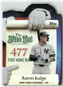 2025 Topps Holiday #MNL-20 Aaron Judge Making The Nice List - Picture 1 of 2