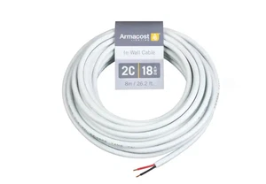 Cable de audio/iluminación de pared Armacost Lighting 24 pies 18 AWG/2C 18/2 - Imagen 1 de 2
