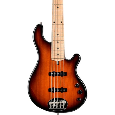 Lakland Classic 55 Dual J Maple Fretboard 5 cordas baixo tabaco Sunburst - Imagem 1 de 4