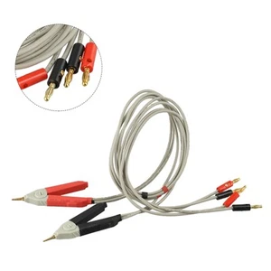 LCR Meter Test Cable Terminal Kelvin Clip Wires with Banana - Picture 1 of 16