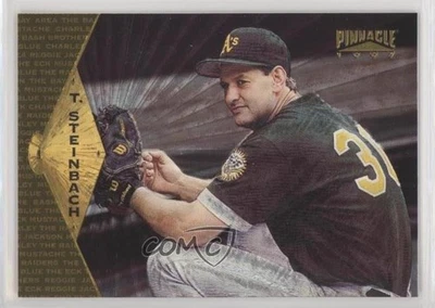 1997 Pinnacle Museum Collection Terry Steinbach #107 - Image 1 of 2