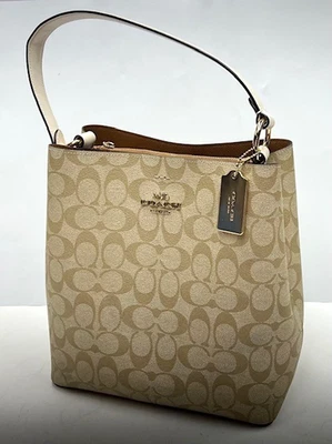 Coach 91512 Original Town Bucket Bag In Signature Canvas - Free Shipping - Image 1 of 4
