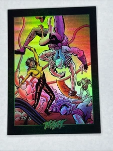 1993 The River Group Defiant Glory Plasm Hologram Card #2 of #9 - Picture 1 of 2