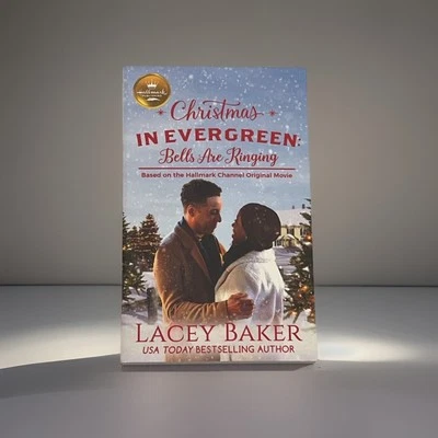 Christmas in Evergreen Bells Are Ringing Lacey Baker Book Romance Fiction Novel - Image 1 of 4