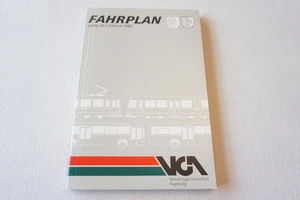 1987 Verkehrsgemeinschaft Fahrplan Germany Deutsche Bus Tram Railway Timetable - Picture 1 of 8