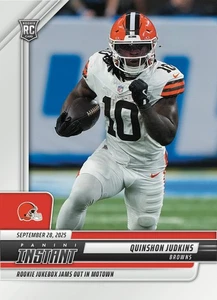 2025-26 Panini Instant NFL #103 Quinshon Judkins Cleveland Browns RC - Menge - Bild 1 von 2