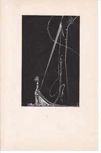 RARE Elliott Dold B&W Print-Plate / "Nocturne XXIV "Woman in Chains" c1923 - Picture 1 of 1