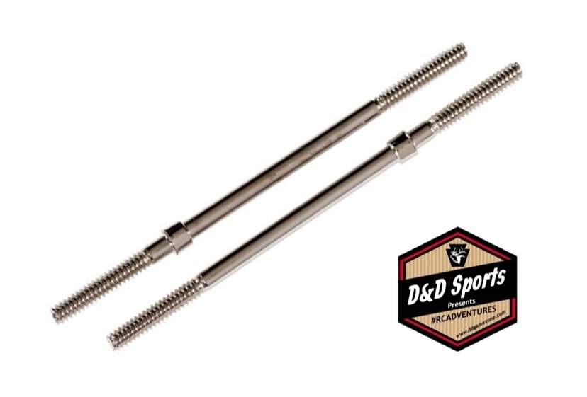 Traxxas 2335 Turnbuckles (72mm) (Tie rods or optional rear camber rods) (2) - Image 1 of 1