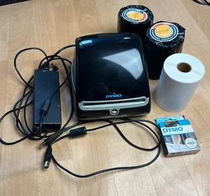 Imprimante Thermique Dymo LabelWriter 4XL + 3 Rouleaux d'Étiquettes + Cassette - Photo 1/4