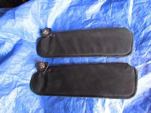 82-92 CAMARO FIREBIRD 29s SET OF SUN VISORS WITH MOUNTING SCREWS HARD TOP STYLE - Picture 1 of 5