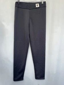 Grey Fleece Lined Leggings Womens Polyester Blend W28 L27 - Picture 1 of 6
