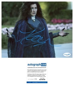 FOTO 8x10 firmada por Kathryn Hahn Wandavision Agatha Harkness - certificado de autenticidad - Imagen 1 de 1