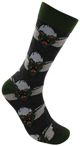 Gremlins Stripe Crew Socks, 10-13 - Picture 1 of 2