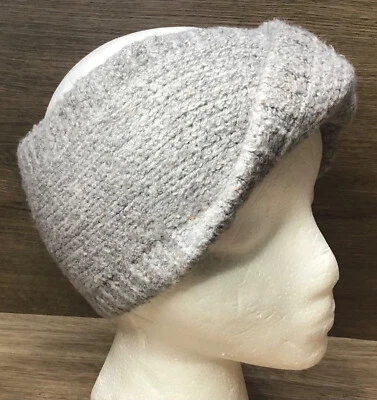 Women's Knit Stretch Interlock Ear Warmer Winter Headband Gray Universal Thread - Image 1 of 4