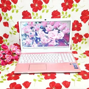 Sony VAIO Laptop Pink i7 512GB SSD 8GB RAM Windows 11 with Mouse - Picture 1 of 4