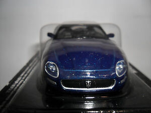 MASERATI 4200 GT COUPE DIECAST MODEL SEALED IN BLISTER PACK BLUE 1/43