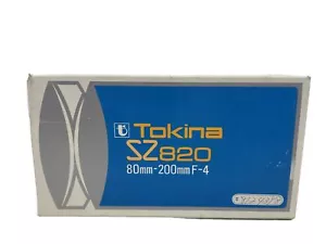 New Tokina SZ-820 80-200mm F-4 Camera Lens - Picture 1 of 12