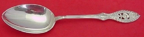 Valenciennes by Manchester Sterling Silver Serving Spoon 8 1/8" - Image 1 of 1