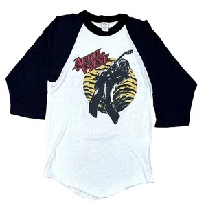 Vintage 80s April Wine Nature of the Beast 81 Tour Raglan T-Shirt Size Small - Picture 1 of 7