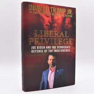 Liberal Privilege by Donald Trump Jr. HC/DJ 1st Edition SIGNED by Author - Imagen 1 de 11