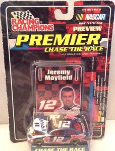 Jeremy Mayfield #12 Chrome Chase Car Ford Taurus Premier NASCAR Collectible - Picture 1 of 8