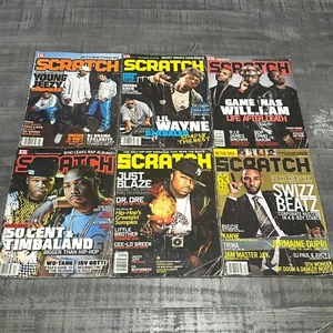 Scratch Magazine hip hop Young Jeezy Lil Wayne Timbaland Lot Of 6 - Picture 1 of 8