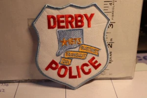 police patch  DERBY POLICE CONNECTICUT - Picture 1 of 1