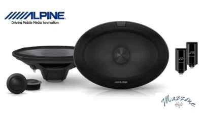 ALPINE R-S69C.2 Set Haut Parleur Pour Cooper One R50-R53 300W Arrière Enceintes - Photo 1/4
