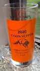RARE VINTAGE 2020 GILLETT, ARKANSAS "COON SUPPER" GLASS RACOON Tumbler. EUC! 🦝