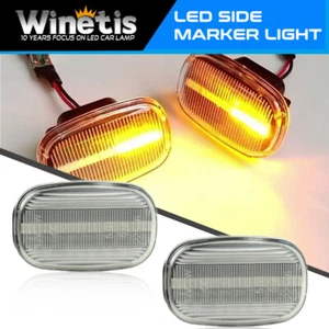 Par de luces de giro con marcador lateral LED dinámico para Toyota Camry Corolla Lexus - Imagen 1 de 10