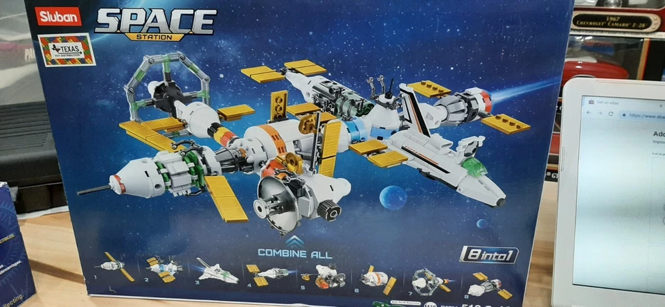 Building Blocks Sluban M38-B0732 SPACE - INTERNATIONAL SPACE STATION (512PCS) - Image 1 of 2
