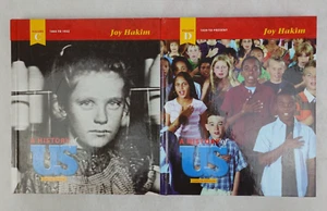 A History Of US Vol.C 1865 to 1932 & D 1929 to Present Joy Hakim Concise Edition - Picture 1 of 11
