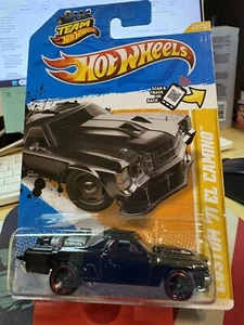 2012 Hot Wheels #49 Custom '71 El Camino Black 49/50 New Models Red Rim MC5 - Picture 1 of 7