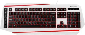 Gaming Keyboard ZeleSouris KM-95 LED USB Illuminated Backlit PC Laptop PS4 - Picture 1 of 5