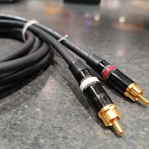 CAVI DI SEGNALE AUDIO VAN DAMME RCA NEUTRIK/NAKAMICHI/MONSTER/G&GL HI FI - Zdjęcie 1 z 16