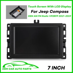 2017-2020 7" LCD Display Touchscreen Für Jeep Kompass Auto Radio Navigation - Picture 1 of 10