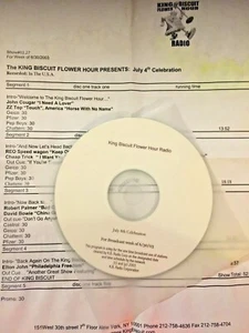 RADIO SHOW: KBFH 6/30/03 DAVID BOWIE (2), ELTON JOHN, CHEAP TRICK (2), ZZ TOP - Picture 1 of 2