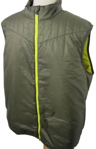 Nike Golfweste Herren XL Therma-FIT Full Zip isoliert olivgrün Reißverschlusstaschen - Bild 1 von 4