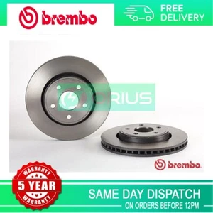 Fits Jeep Grand Cherokee 2004-2011 Commander 2005-2010 Brake Disc Front Brembo - Picture 1 of 4