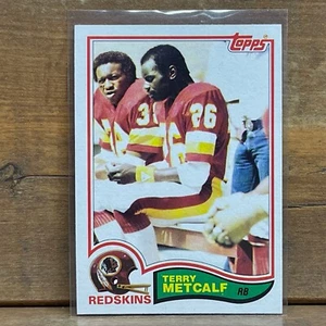 1982 Topps Football Card #514 Terry Metcalf Washington Redskins - Picture 1 of 2